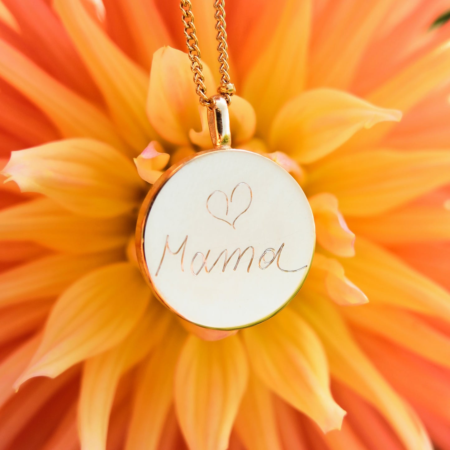 Seelenblume in Silber Gold Rosé 13mm